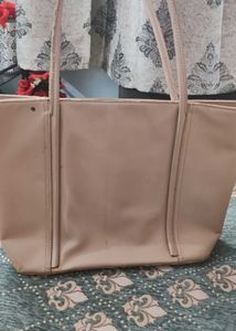 Stylish Beige Handbag