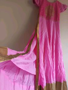 Pink Anarkali