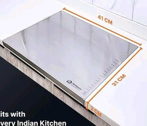 Large Stainless Steel Cutting Board worktop boar