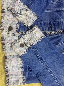 perfect patchwork denim jacket