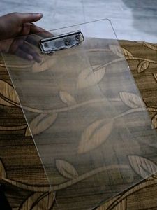 high quality acrylic exam board