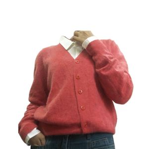 Cozy Coral Cardigan