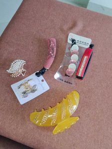 Sparkly Hair Clip Collection (6 pieces)