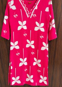 Pink Floral Kurta Set new with tag bust 36inc