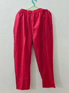 Vibrant Red Bandhani Kurta Set with Dupatta