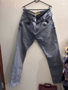 Men's Grey Wash Jeans