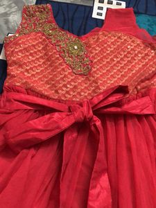 Princess Gown With One ☝️ Dupatta