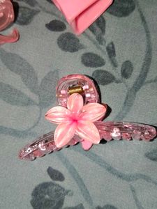 Cute Pink Hair Claw Clips Set 🩷🎀🏩💗