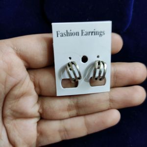 Oxidised Girls Studs