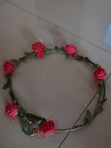 Floral Rose Headband