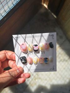 kuromi press on nails