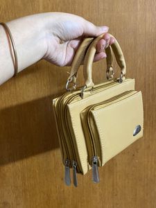 Beige Hand Bag