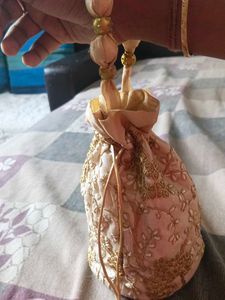 Elegant Embroidered Potli Bag