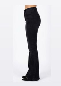 Black Flare Leg Jeans