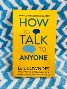 ❗️FREE DELIVERY❗️New How 2 Talk To Anyone Book