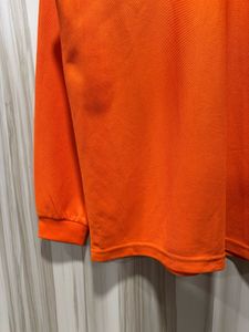 Adidas Essentials Climalite Orange Polo T-Shirt