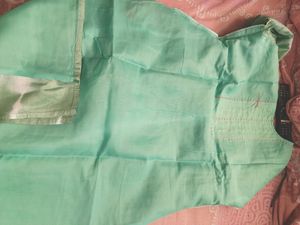 Silk Blend Kurti Set
