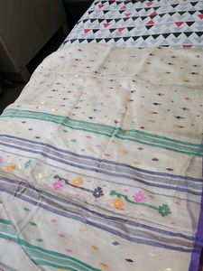 pure Maslin Elegant saree