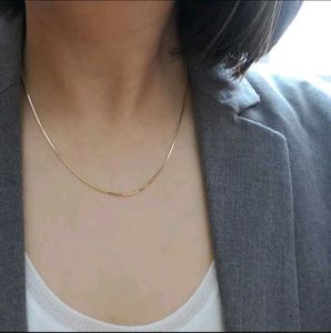 Simple Gold Chain Necklace