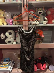 Leopard Print Mini Dress