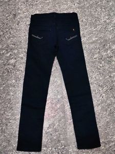 Classic Navy Blue Jeans