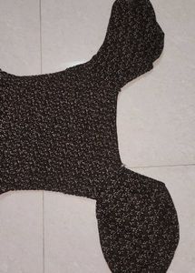 Patterned Brown Dress