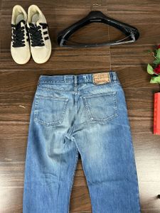 Diesel Distressed Blue Denim Jeans