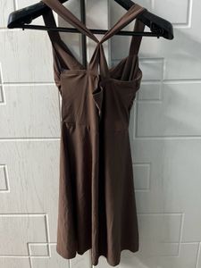 🐻Brown Casual Dress