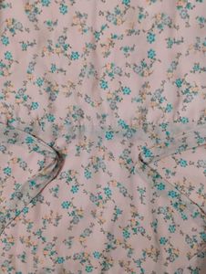 Dusty Pink Chic Floral Halter Midi Dress