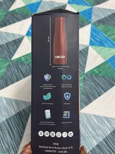 Hint Stainless Steel Water Bottles (2 pcs)
