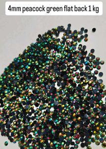 Green AB Iridescent Flatback