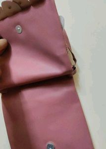 Chic Dusty Rose Crossbody Bag