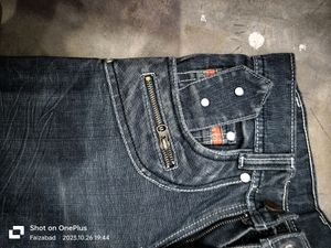 Men's Black Damage Jeans