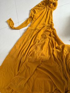 Mustard Yellow Maxi Dress