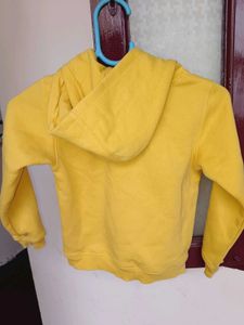 Yellow "Hello World" Butterfly Hoodie