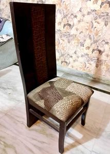 Accent Chair with Patterned Seat