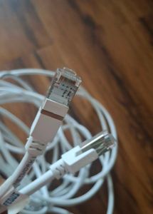 White Ethernet Cable