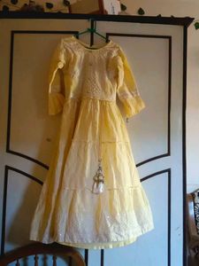 Beautiful Yellow Ethnic Gown