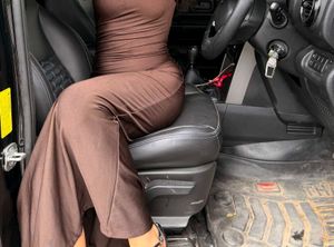 brown bodycon one shoulder dress
