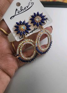 Laher Floral Drop Earrings