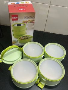 New-Cello Amaze-4 Insulated Lunch Carrier