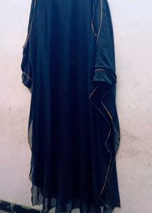 Kaftan Style Black Abaya