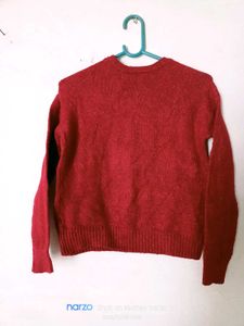 Girls' Christmas Penguin Sweater