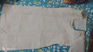 Cream Kurta