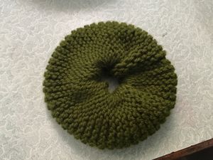 Handmade Knitted Scrunchie