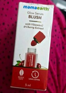 Mamaearth Glow Serum Blush Cherry Red