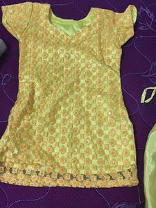 Vibrant Yellow Kurta Set