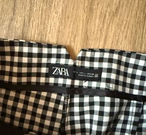 Zara Gingham Checkered Pants (REMOVING SOON)