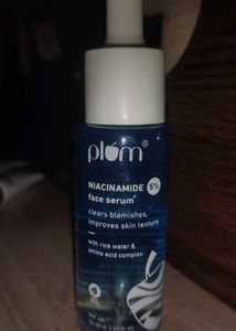 nicinamide plum face serum with rice water
