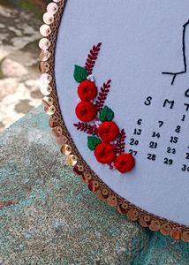 Birthday Hoop Art